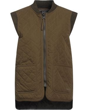 A.P.C. Chompa sin mangas - Verde