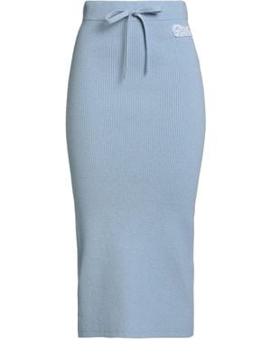 Alessandra Rich Midi Skirt Wool, Polyamide, Viscose, Cashmere - Blue