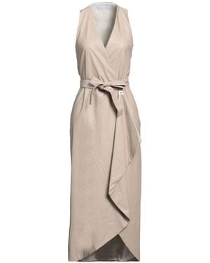 Gaelle Paris Midi Dress - Natural