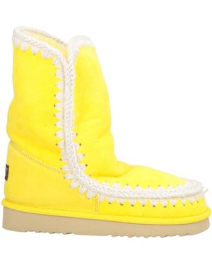 Mou Ankle Boots - Yellow
