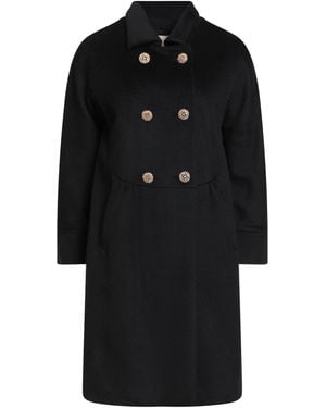 Herno Coat Virgin Wool - Black