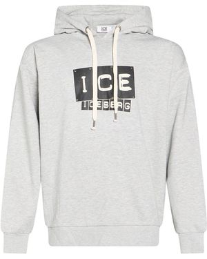 Ice Iceberg Light Sweatshirt Cotton, Polyester, Viscose - Grey