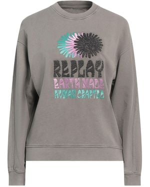 Replay Sweatshirt Cotton - Gray
