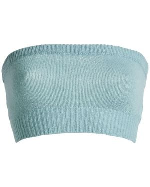 Celine Top Cashmere, Wool, Silk, Polyamide - Blue