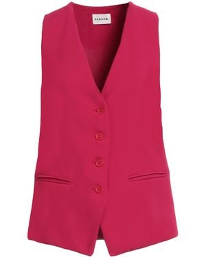 P.A.R.O.S.H. P.A.R.O..H. Tailored Vest Polyester - Pink
