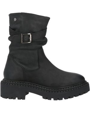 Keys Ankle Boots Leather - Black