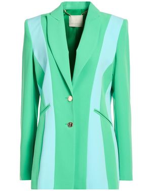alma sanchez Blazer Polyester, Elastane - Green