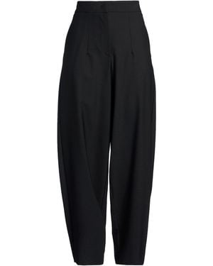 Ottod'Ame Trousers Polyester, Virgin Wool, Elastane - Black