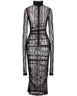 Dolce & Gabbana Maxi Dress Polyamide, Elastane - White
