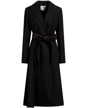 Fendi Coat Virgin Wool - Black