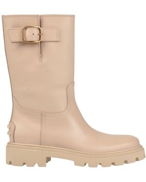Tod's Ankle Boots Leather - Natural