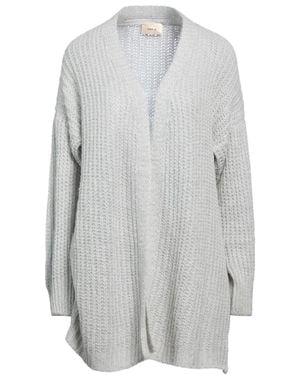 Toy G. Light Cardigan Acrylic, Polyamide, Mohair Wool, Wool - Gray