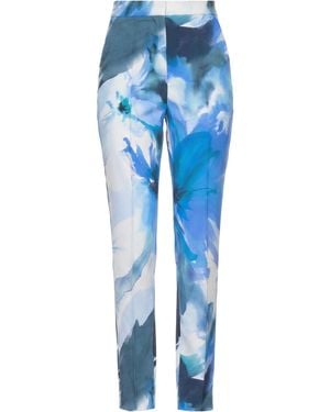 La Petite Robe Di Chiara Boni Slate Trousers Polyamide, Elastane - Blue