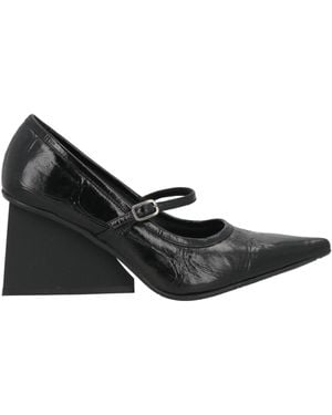 Ras Pumps Leather - Black
