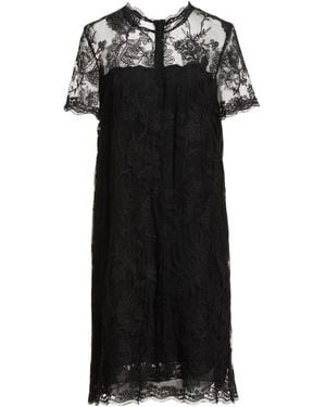 Ermanno Scervino Midi Dress - Black