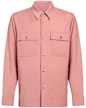 Department 5 Antique Rose Jacket Polyester, Virgin Wool, Elastane - Pink