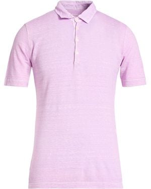 120% Lino Poloshirt - Pink
