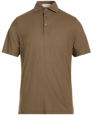 FILIPPO DE LAURENTIIS Polo Shirt Cotton - Brown