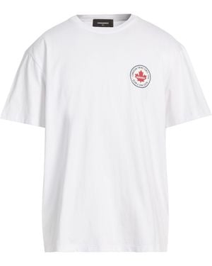 DSquared² T-Shirt Cotton - White