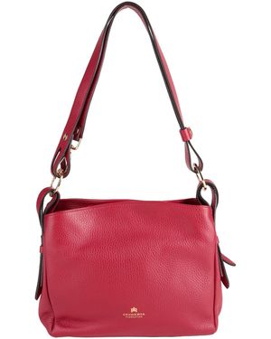 CUOIERIA FIORENTINA Shoulder Bag Leather - Red