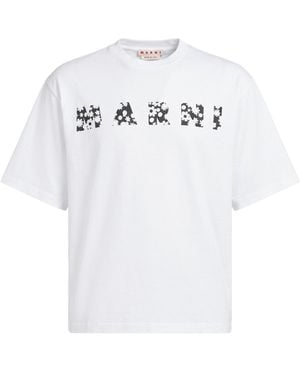 Marni T-Shirt Cotton - White