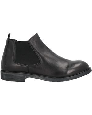 PRIMO EREDE Ankle Boots Soft Leather - Black