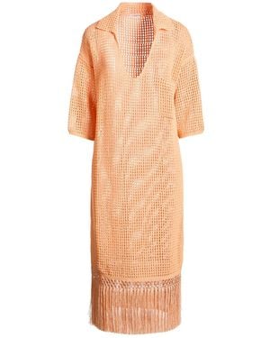 Agnona Midi Dresses - Orange