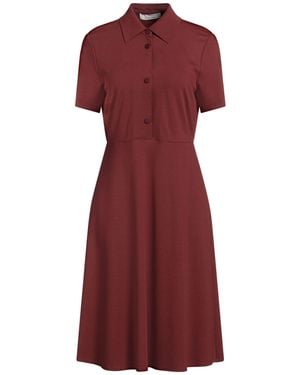 Liviana Conti Midi Dress - Red