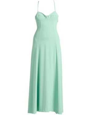 Haveone Light Maxi Dress Polyester, Elastane - Green