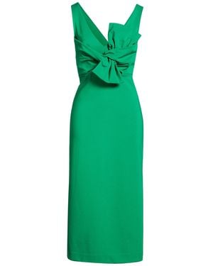 P.A.R.O.S.H. Midi Dresses - Green