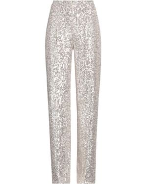 Haveone Pants Polyester, Elastic Fibers - White