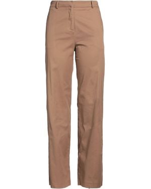 Grifoni Camel Pants Cotton, Elastane - Natural