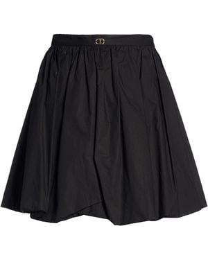Twinset Mini Skirt Cotton, Elastane - Black