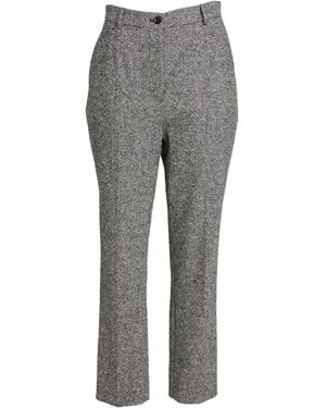 Dolce & Gabbana Light Trousers Virgin Wool, Elastane - Grey