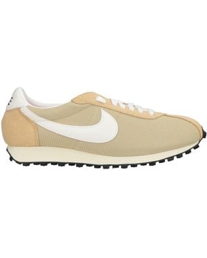 Nike Trainers Textile Fibres, Leather - White