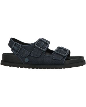 1774 BIRKENSTOCK Sandals Cotton, Polyester, Polyamide, Elastane - Blue