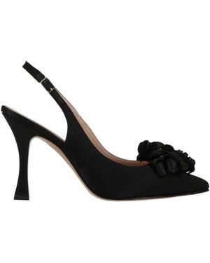 Maliparmi Court Shoes Textile Fibres - Black