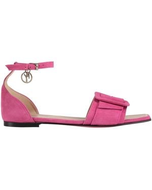 Manila Grace Sandals Leather - Pink