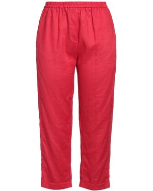 MEIMEIJ Trousers Linen - Red