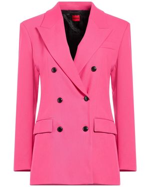 HUGO Blazer Polyester, Viscose, Elastane - Pink