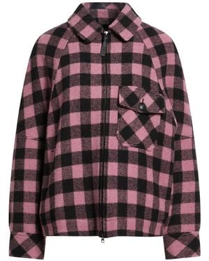 Woolrich Mauve Jacket Wool, Polyamide - Purple