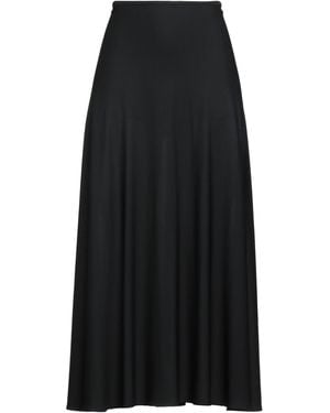 Jil Sander Midi Skirt Viscose, Polyamide - Black