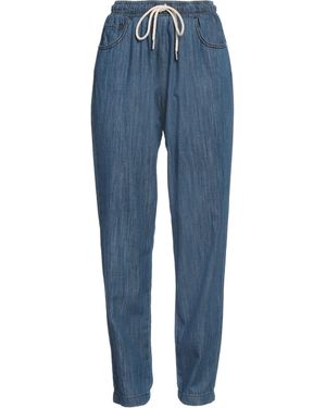 Kaos Jeans Cotton - Blue