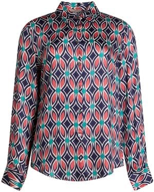 Camicettasnob Shirt Viscose - Blue
