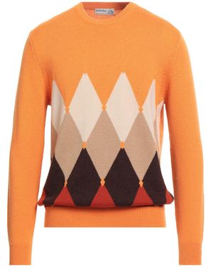 Ballantyne Sweater Cashmere - Orange
