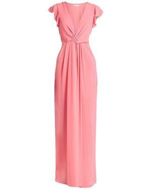 Patrizia Pepe Maxi Dress Polyester - Pink