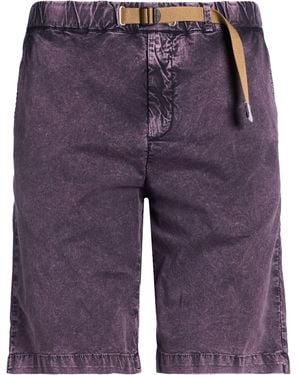 White Sand Denim Shorts - Blue