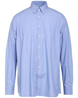 Hackett Light Shirt Cotton - Blue