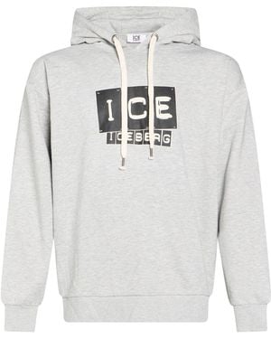 Ice Iceberg Light Sweatshirt Cotton, Polyester, Viscose - Grey