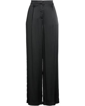 MVP WARDROBE Trousers Acetate, Elastane - Black